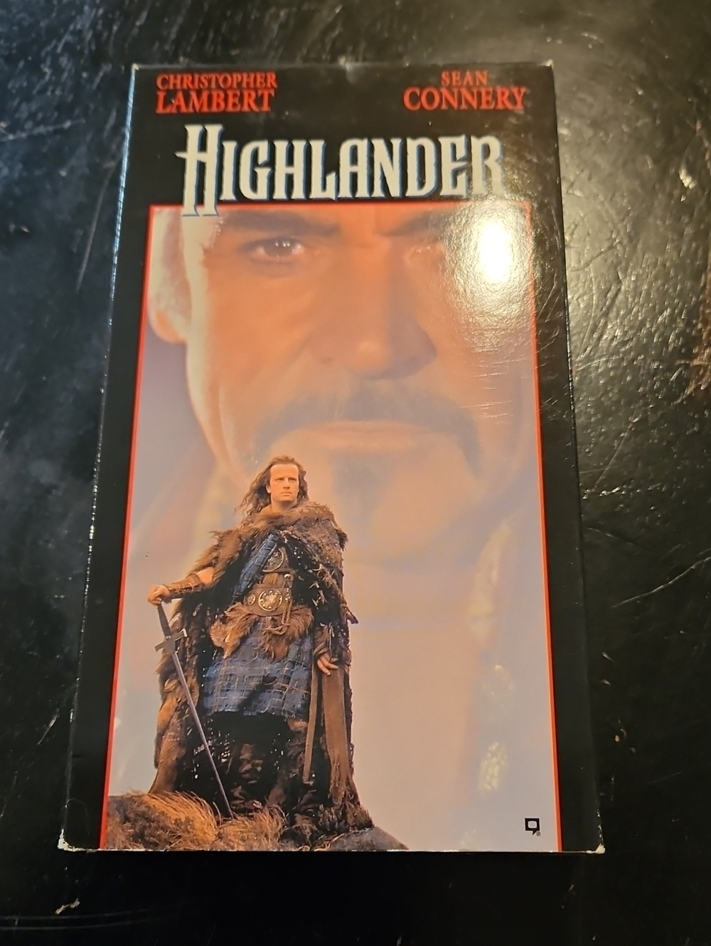 Highlander VHS Movie Cassette Tape - Used